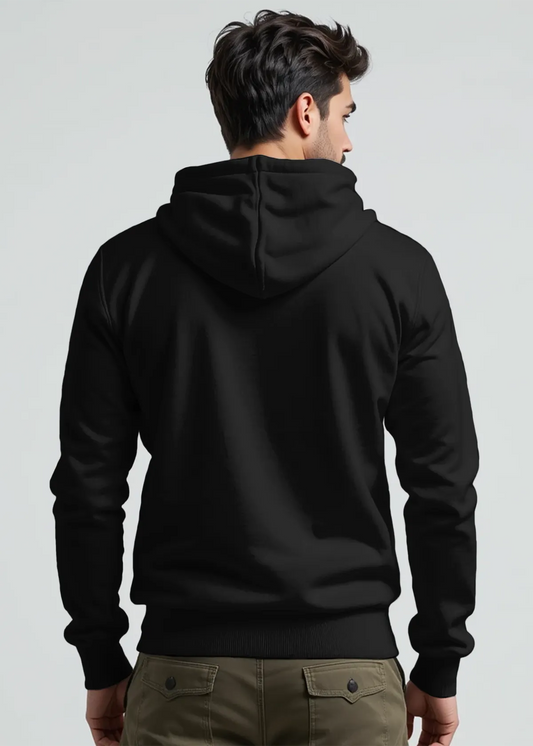 Soldier Printed Cotton Hoodies For Men