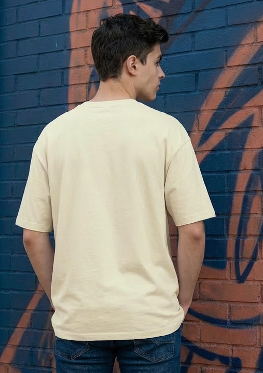 Tribe Printed Oversized Drop Shoulder T Shirt for Men