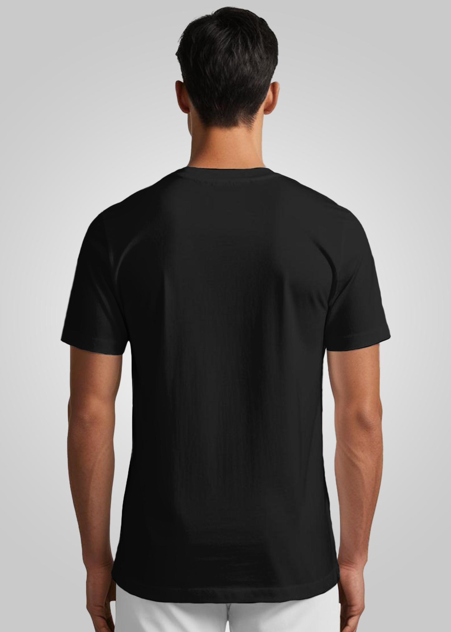 Pause Printed Regular Fit Cotton T-Shirt for Men