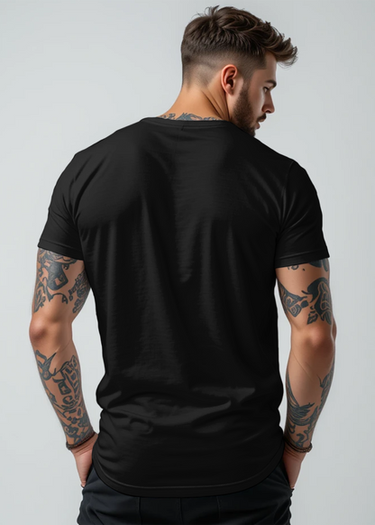Be Strong Printed Regular Fit T Shirt for Men
