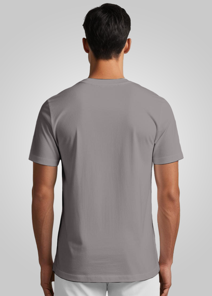 Pause Printed Regular Fit Cotton T-Shirt for Men