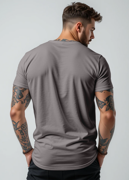 Be Strong Printed Regular Fit T Shirt for Men