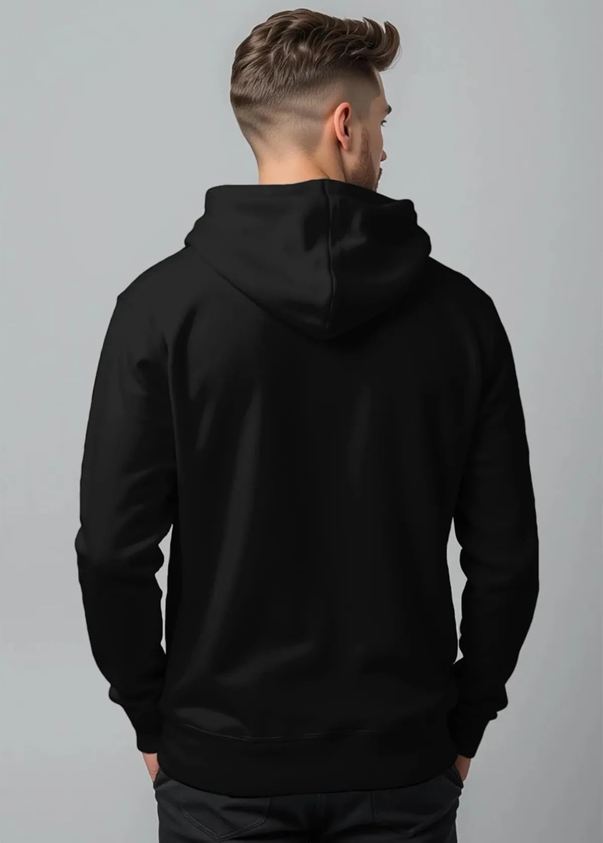 Stylish Cotton Fleece Printed Hoodie For Men