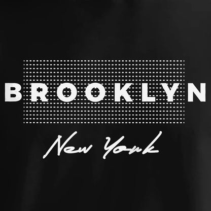 Brooklyn Printed Fleece Hoodie For Men