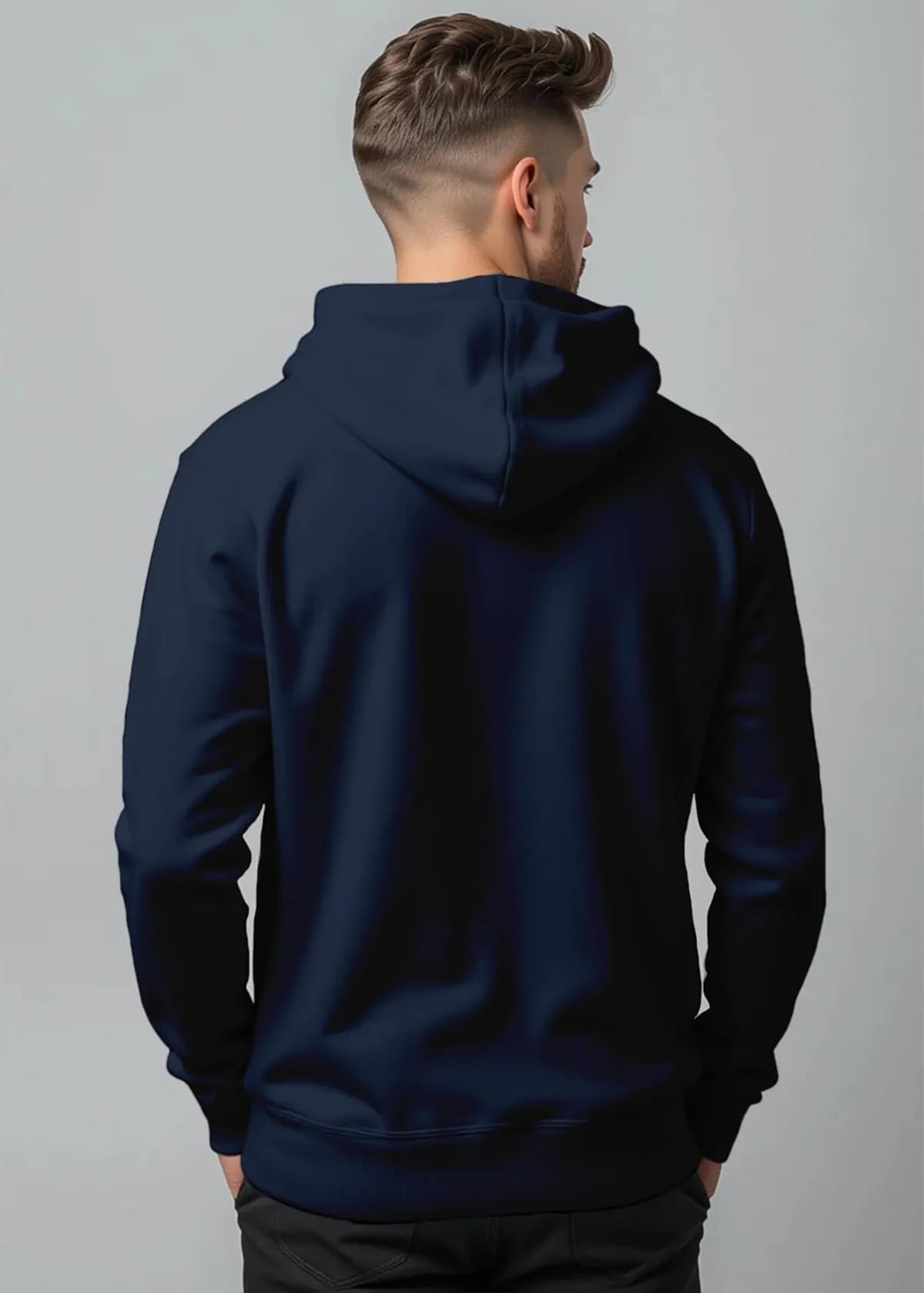 Brooklyn Printed Fleece Hoodie For Men