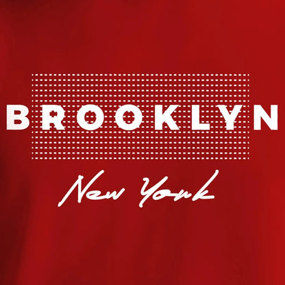 Brooklyn Printed Fleece Hoodie For Men