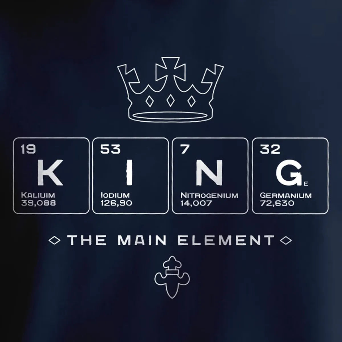 King Printed Winter Hoodie For Men Stylish