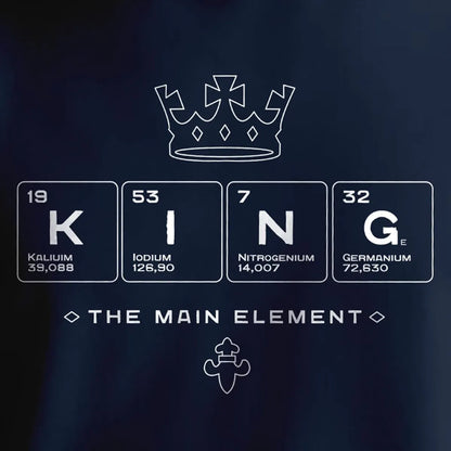 King Printed Winter Hoodie For Men Stylish