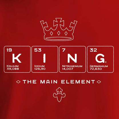 King Printed Winter Hoodie For Men Stylish