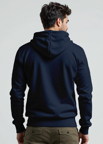 Soldier Printed Cotton Hoodies For Men