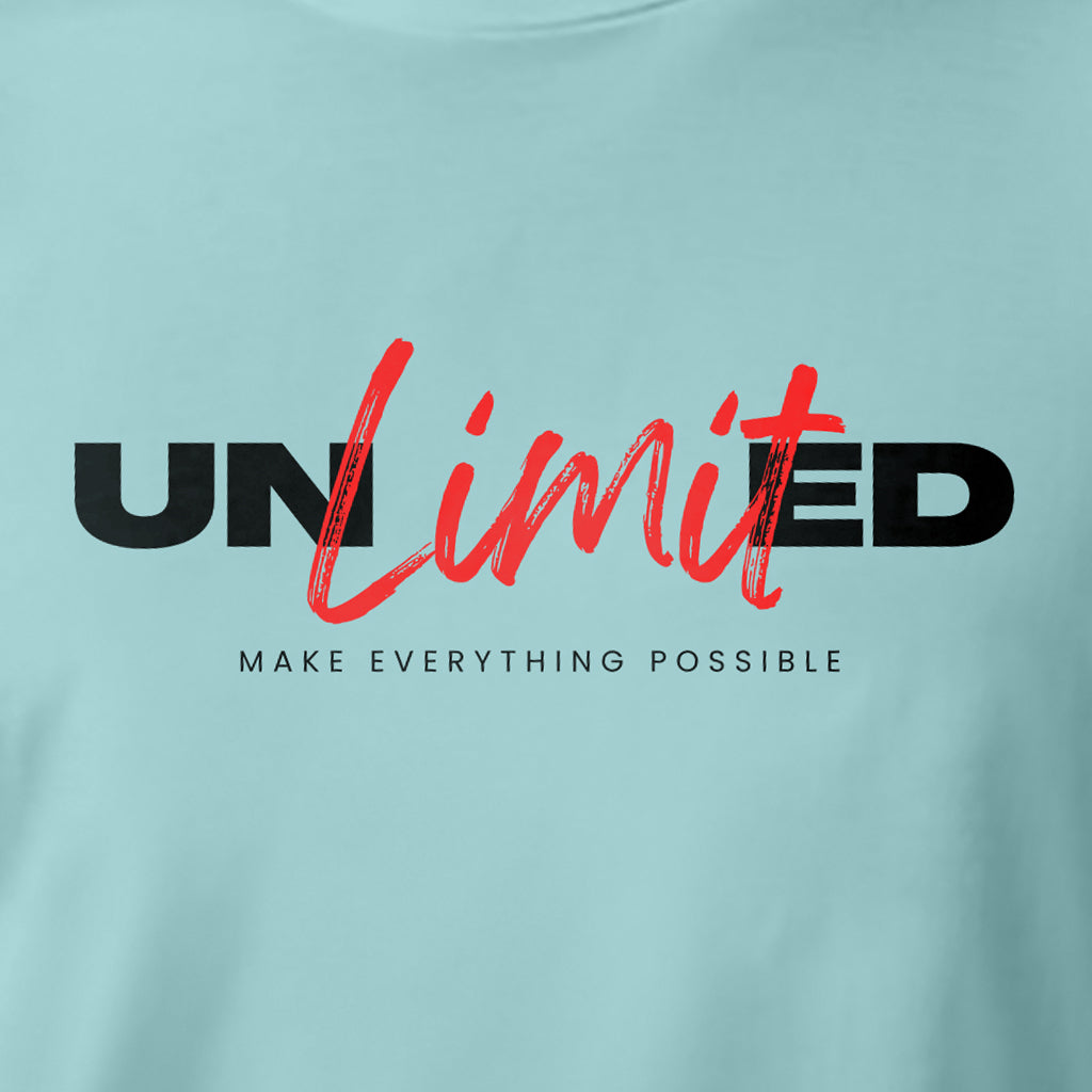 Unlimited Printed Regular Fit Cotton T-Shirt for Men