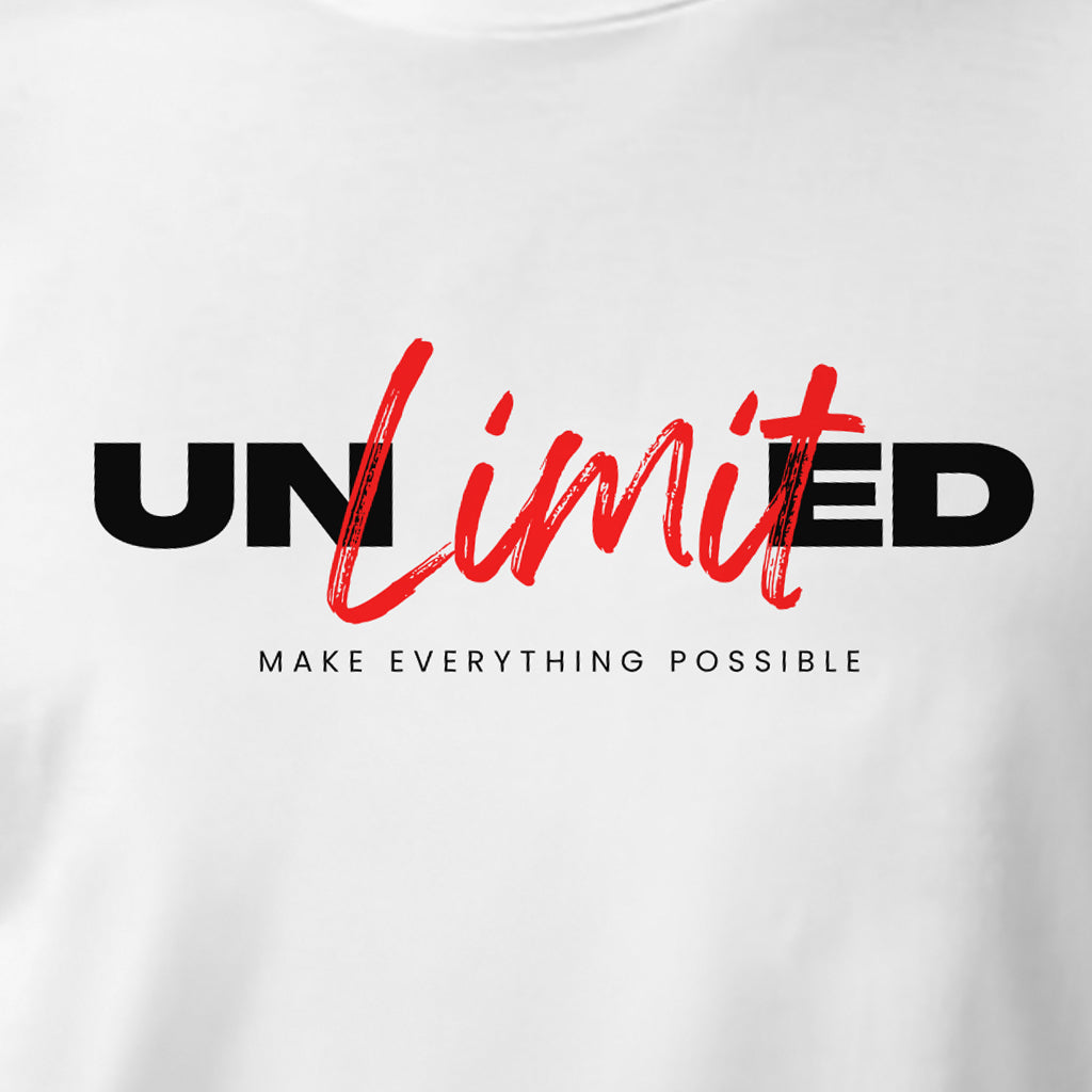 Unlimited Printed Regular Fit Cotton T-Shirt for Men