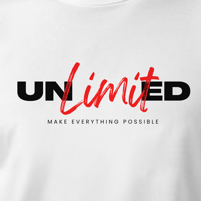 Unlimited Printed Regular Fit Cotton T-Shirt for Men