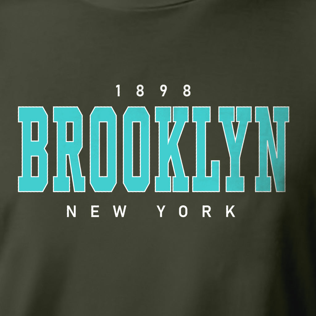 Brooklyn Printed Regular Fit Cotton T-Shirt for Men