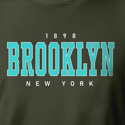 Brooklyn Printed Regular Fit Cotton T-Shirt for Men