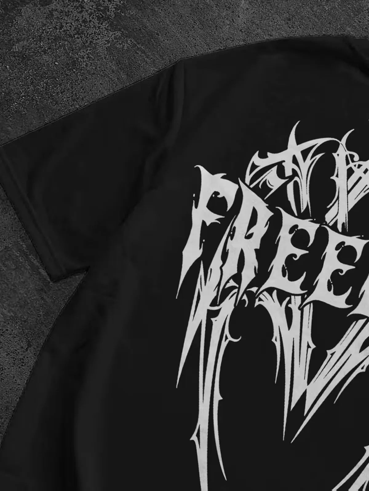 Cotton Oversized Round Neck Drop Shoulder Printed Men's T-Shirt