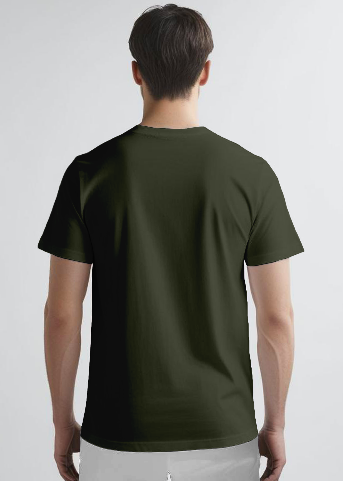 Pure Cotton Solid T Shirt for Men