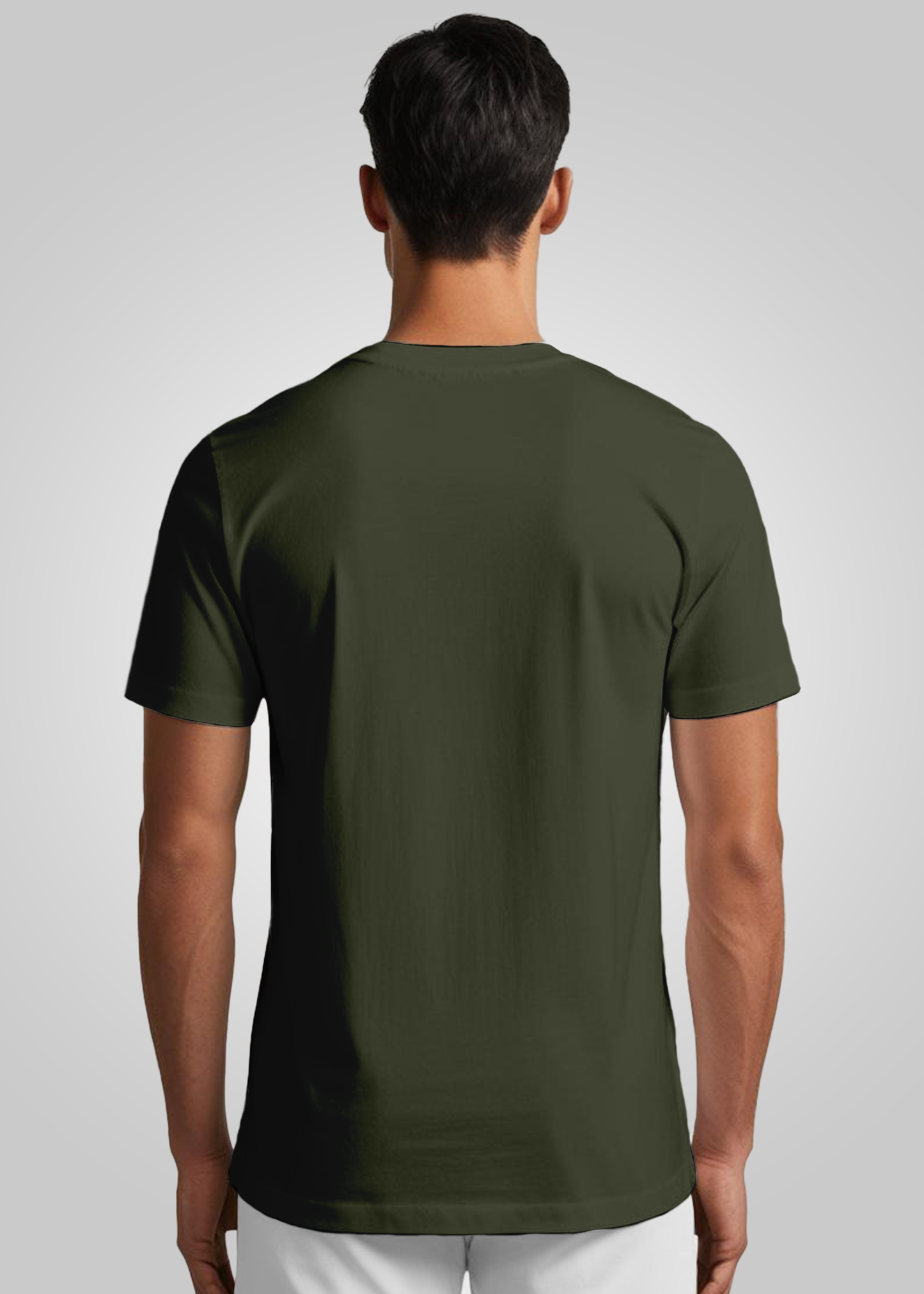 Pause Printed Regular Fit Cotton T-Shirt for Men