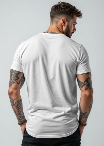 Be Strong Printed Regular Fit T Shirt for Men