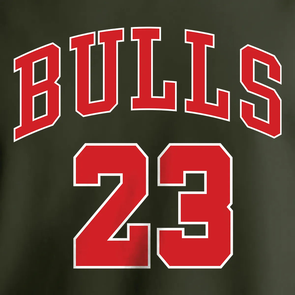 Bulls Printed Hooded Sweatshirt For Men