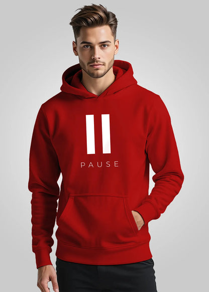 Stylish Cotton Fleece Printed Hoodie For Men